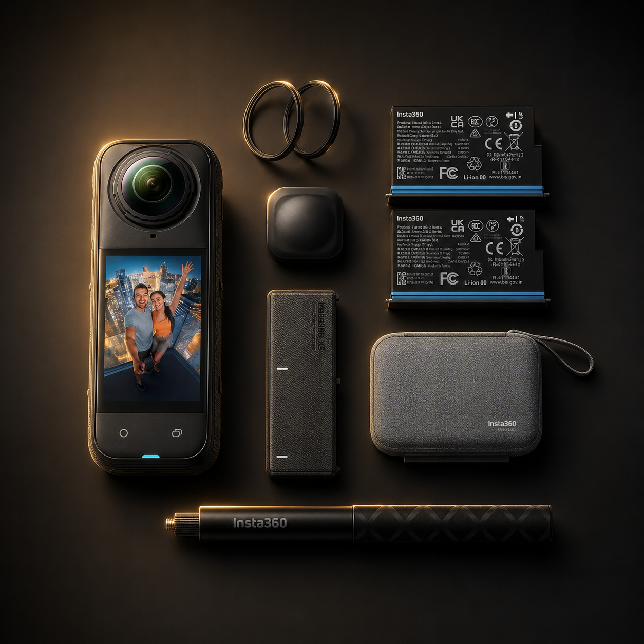 Insta360 X5 Essentials Bundle 8K 360 Action Camera