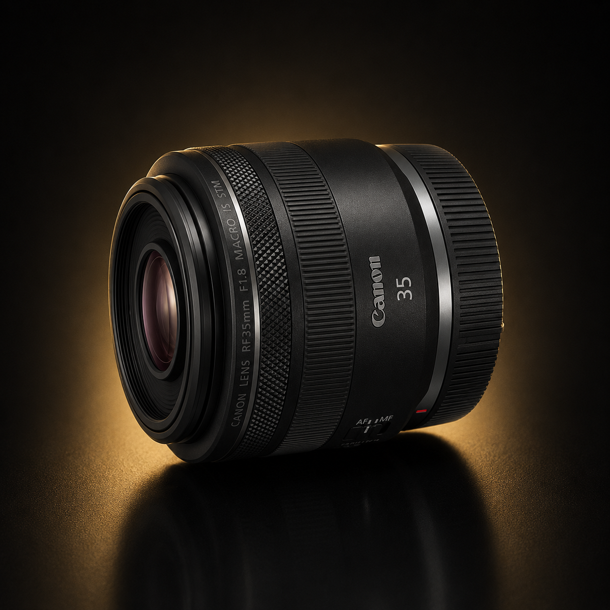 Canon RF 35mm f/1.8 Macro IS STM Lens – Black