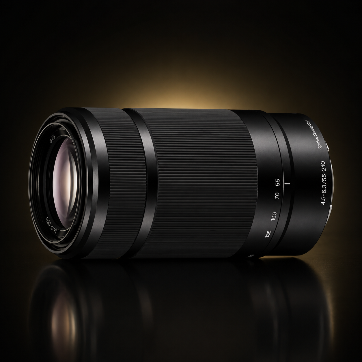 Sony 55-210mm f/4.5-6.3 OSS Lens – Black