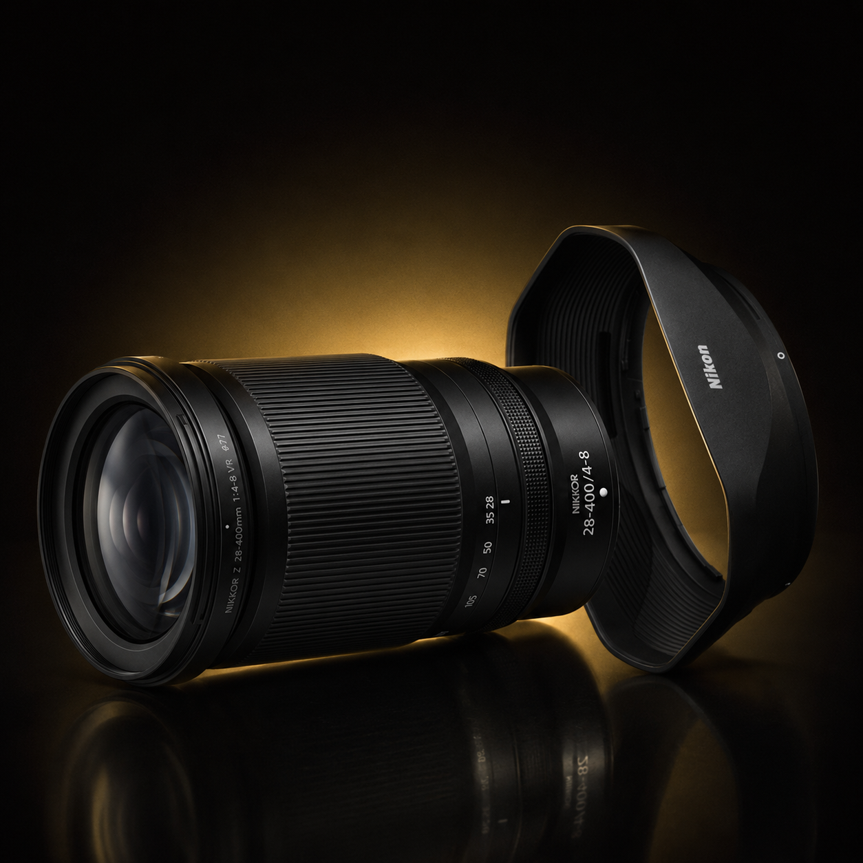 Nikon Z 28-400mm f/4-8 VR Lens – Black