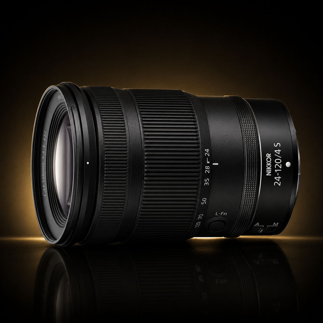 Nikon Z 24-120mm f/4 S Lens – Black