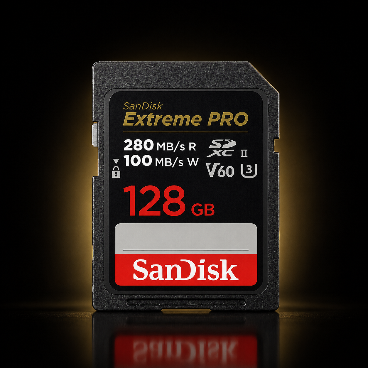 SanDisk Extreme Pro 128GB SDXC Card 280MB/s V60
