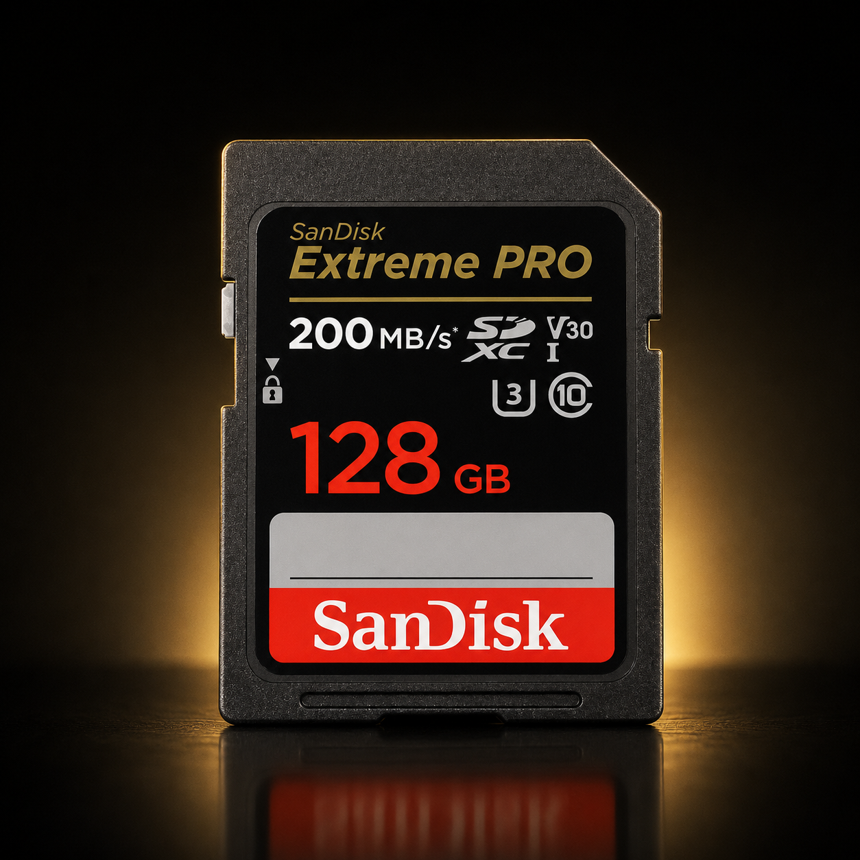 SanDisk Extreme Pro 128GB SDXC Card 200MB/s V30