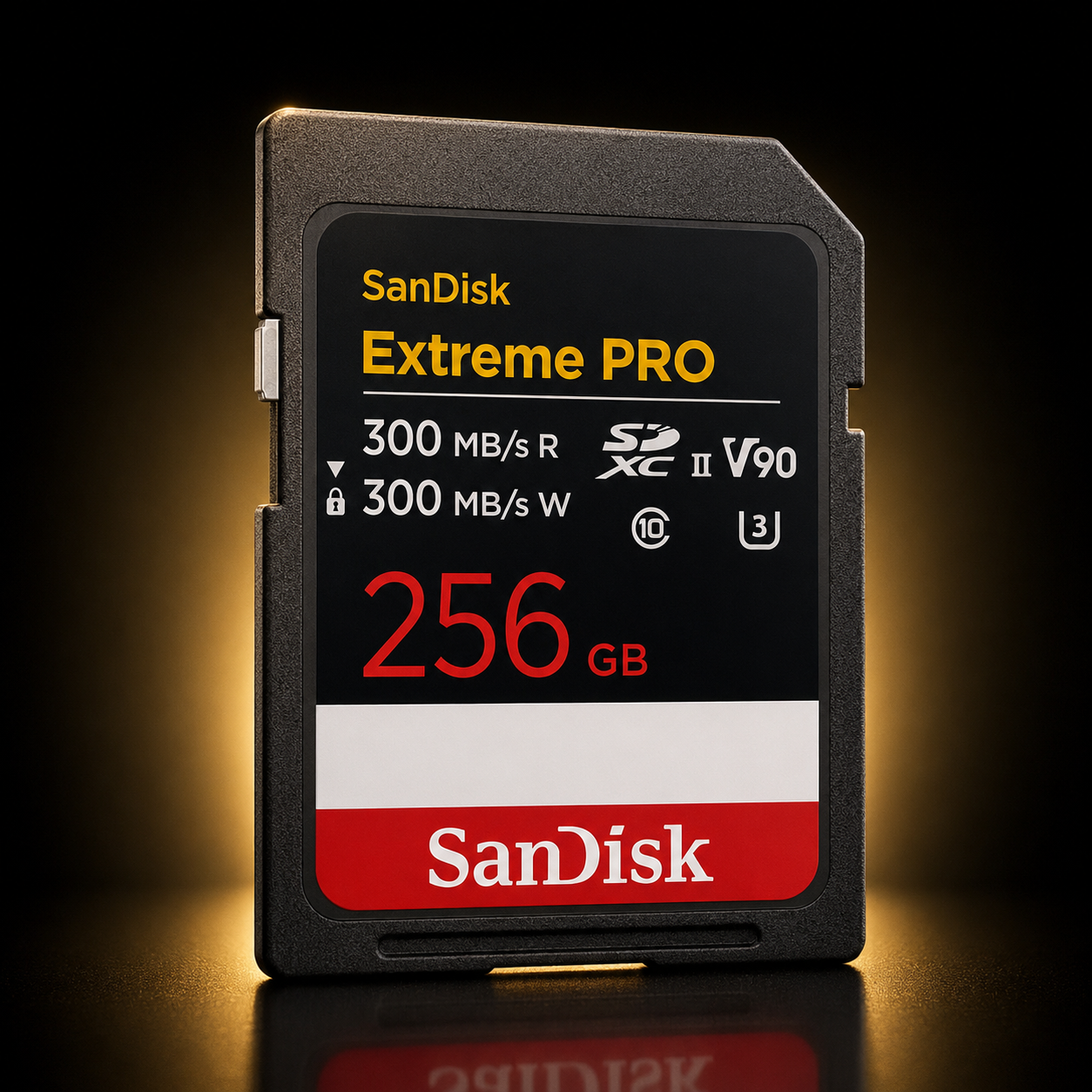 SanDisk Extreme PRO 256GB SDXC UHS-II Card 300Mbs V90
