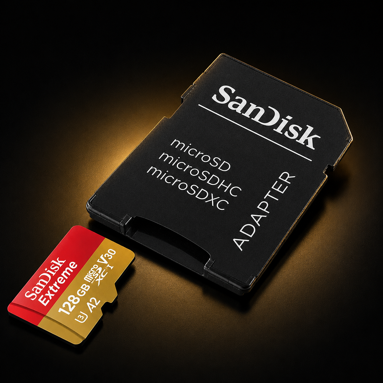 SanDisk Extreme 128GB microSDXC UHS-I V30 A2 Memory Card