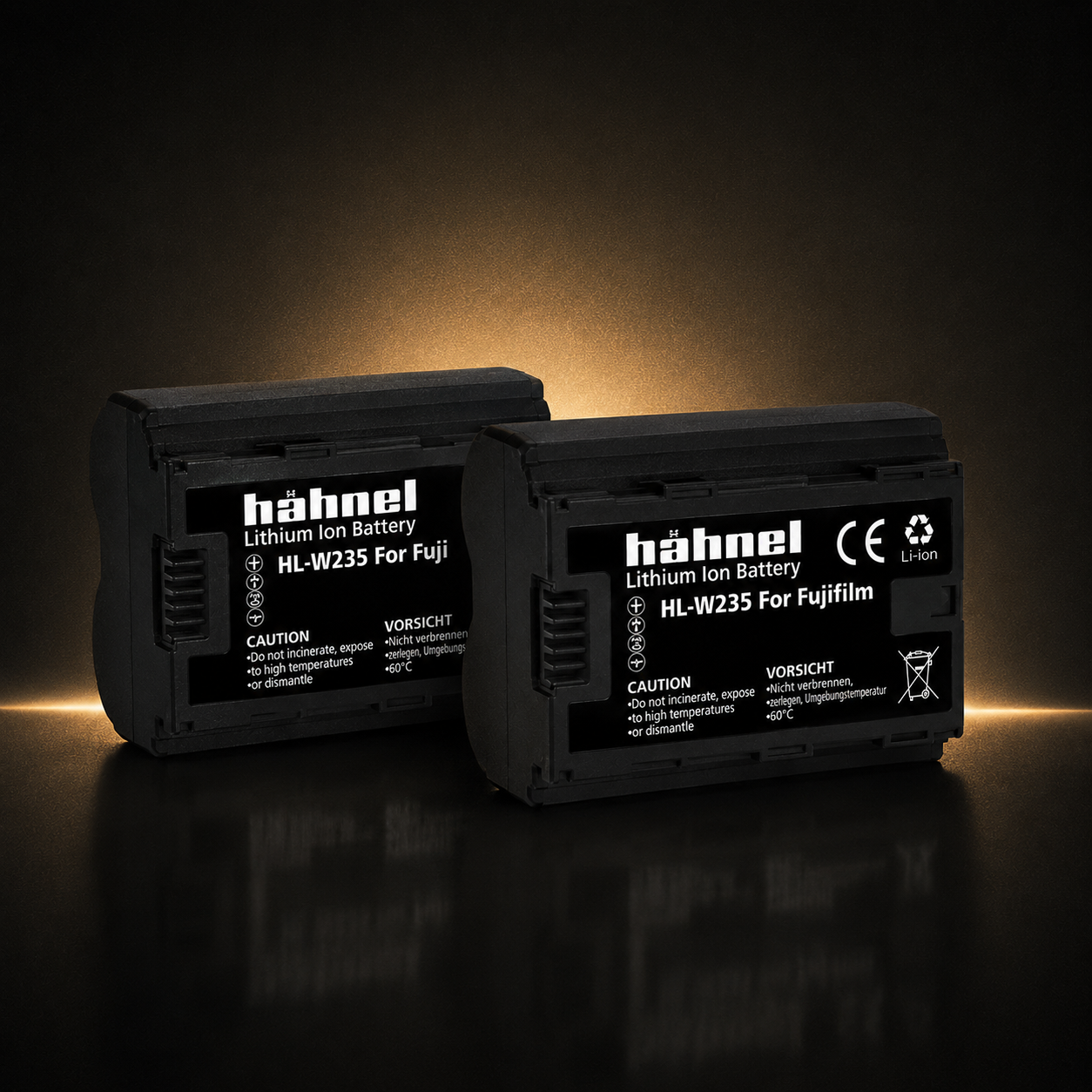 Hähnel HL-W235 Twin Battery Pack for Fujifilm NP-W235