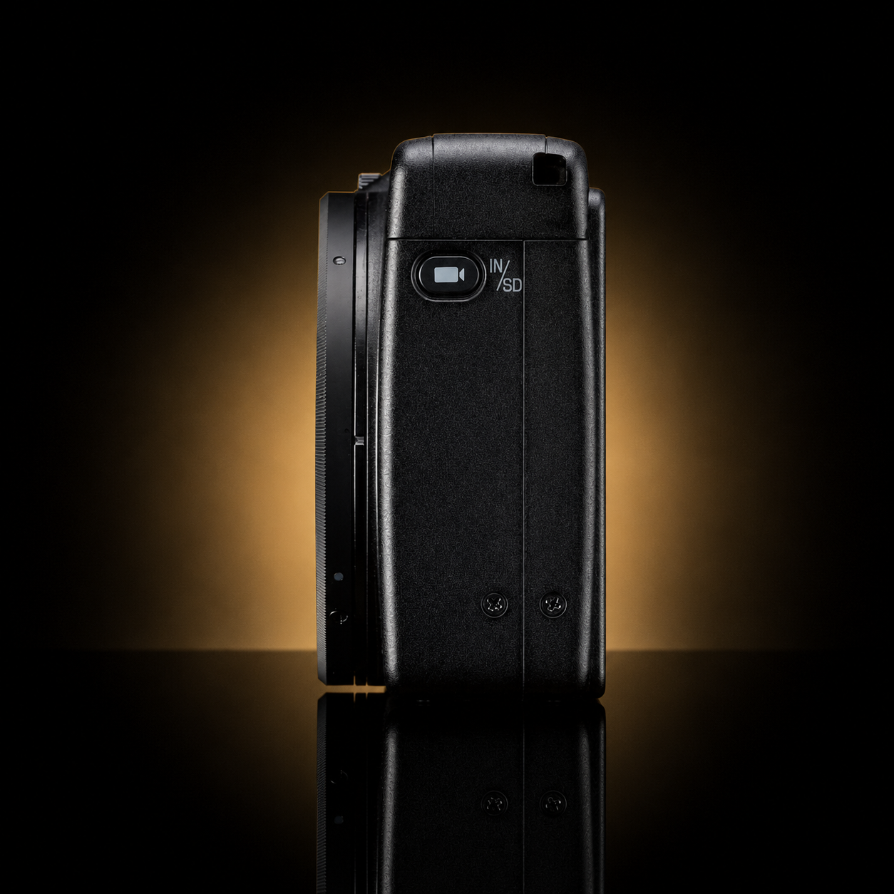 Ricoh GR IV Monochrome Compact Camera – Black