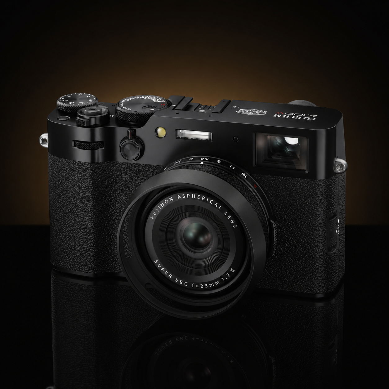 Fujifilm X100VI Compact Digital Camera with 23mm f/2 Lens – Black