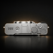 Fujifilm X-E5 Mirrorless Camera with XF 23mm f/2.8 R WR Lens - Silver