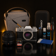 Fujifilm X-T30 III Starter Bundle with XC 13-33mm OIS Lens - Silver