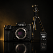 Fujifilm X-H2 Pro Bundle with XCM528 Tripod Kit & 128GB V90 Card - Black
