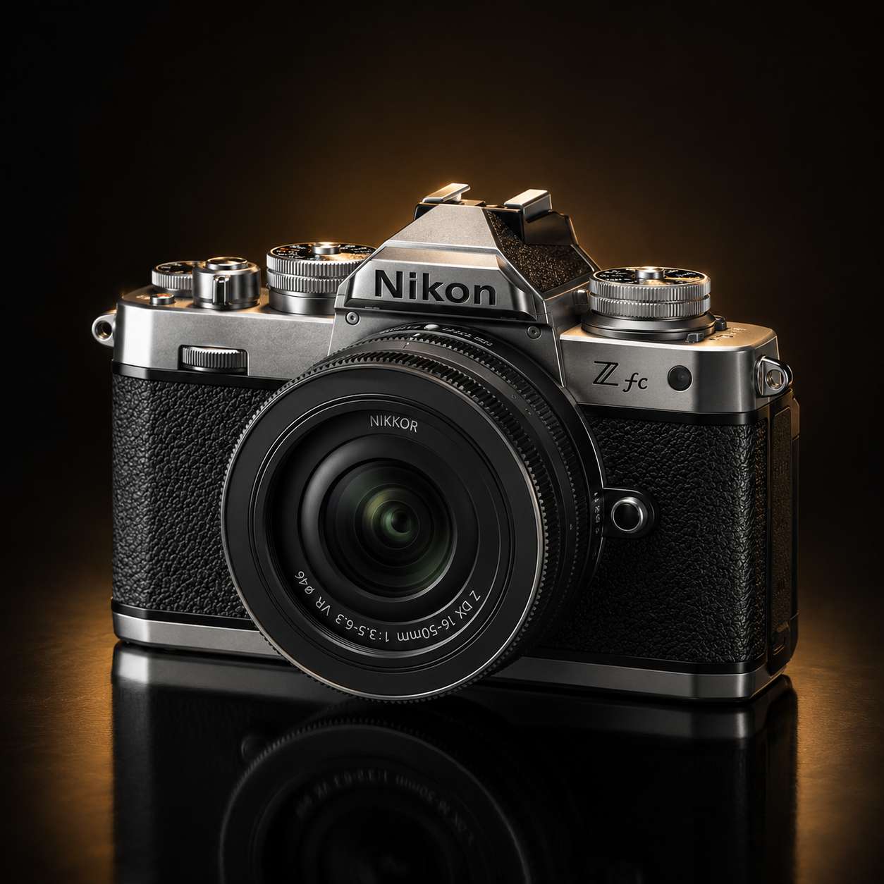Nikon Z fc Mirrorless Camera with Z DX 16-50mm VR SL Lens