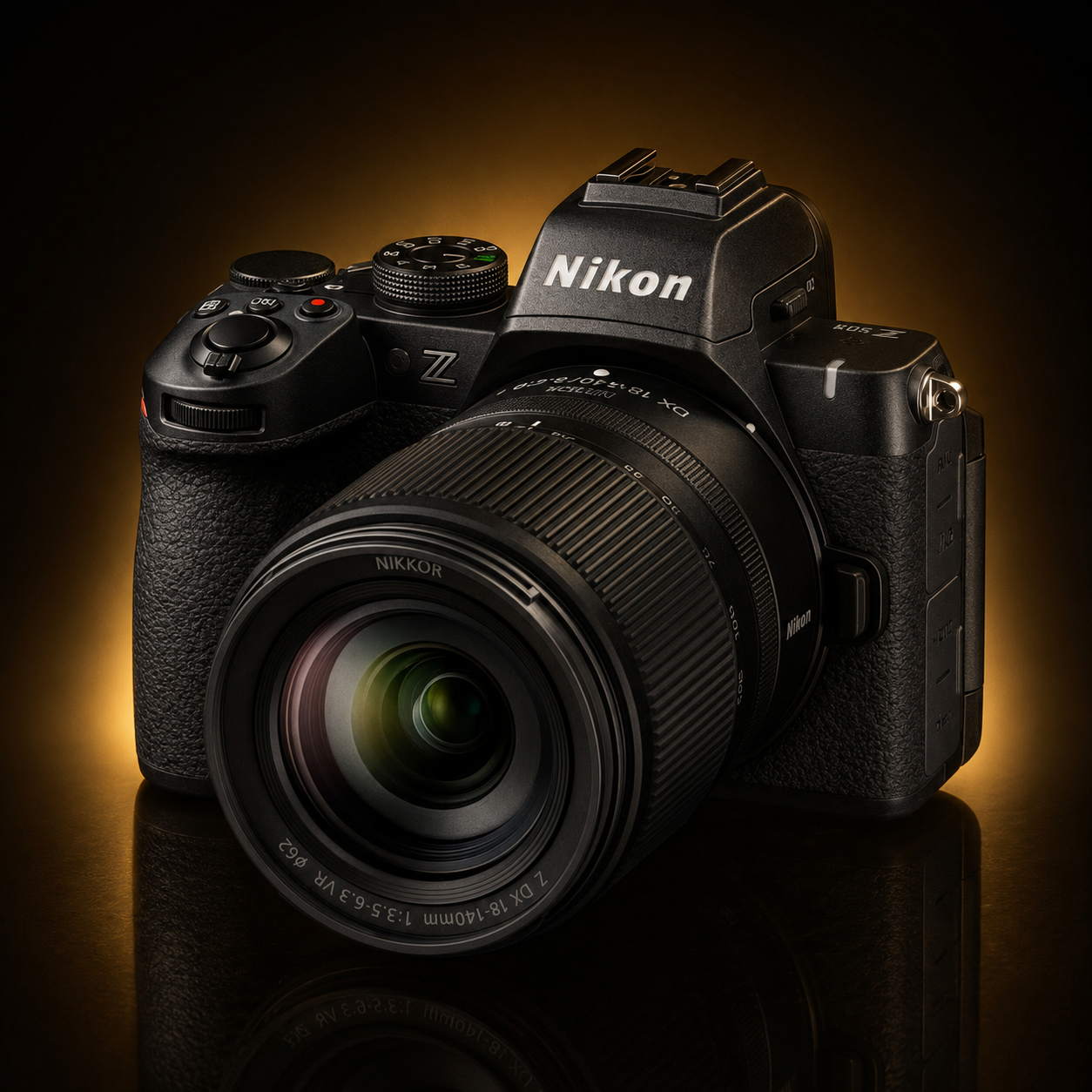 Nikon Z50II 20.9MP APS-C Mirrorless Camera Kit with NIKKOR Z DX 18-140mm f/3.5-6.3 VR Lens – Black