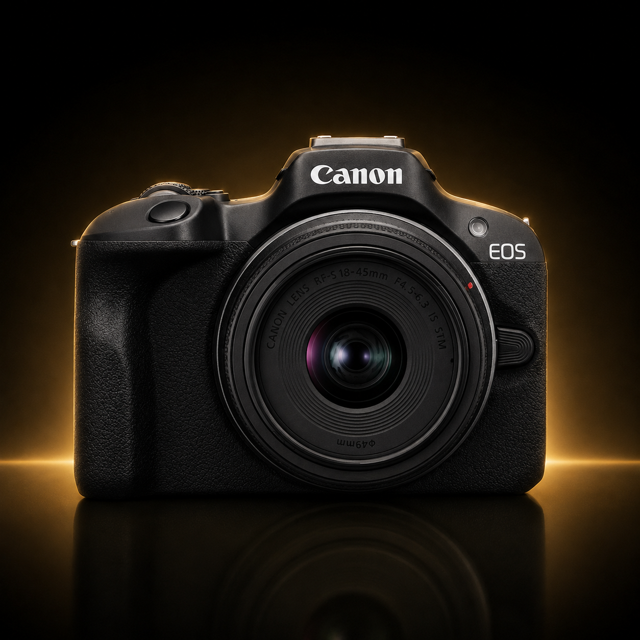 Canon EOS R100 Mirrorless Camera Twin Lens Kit with RF-S 18-45mm & RF-S 55-210mm IS STM Lenses – Black