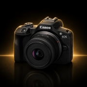 Canon EOS R100 Mirrorless Camera Twin Lens Kit with RF-S 18-45mm & RF-S 55-210mm IS STM Lenses – Black