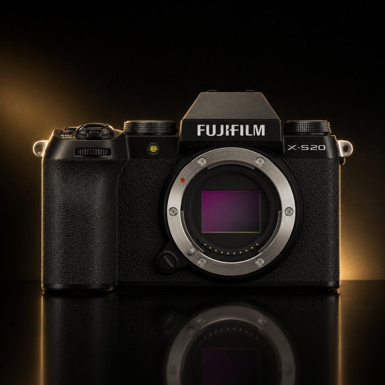 Fujifilm X-S20 Mirrorless Camera Kit with XC 35mm f/2 Lens – Black
