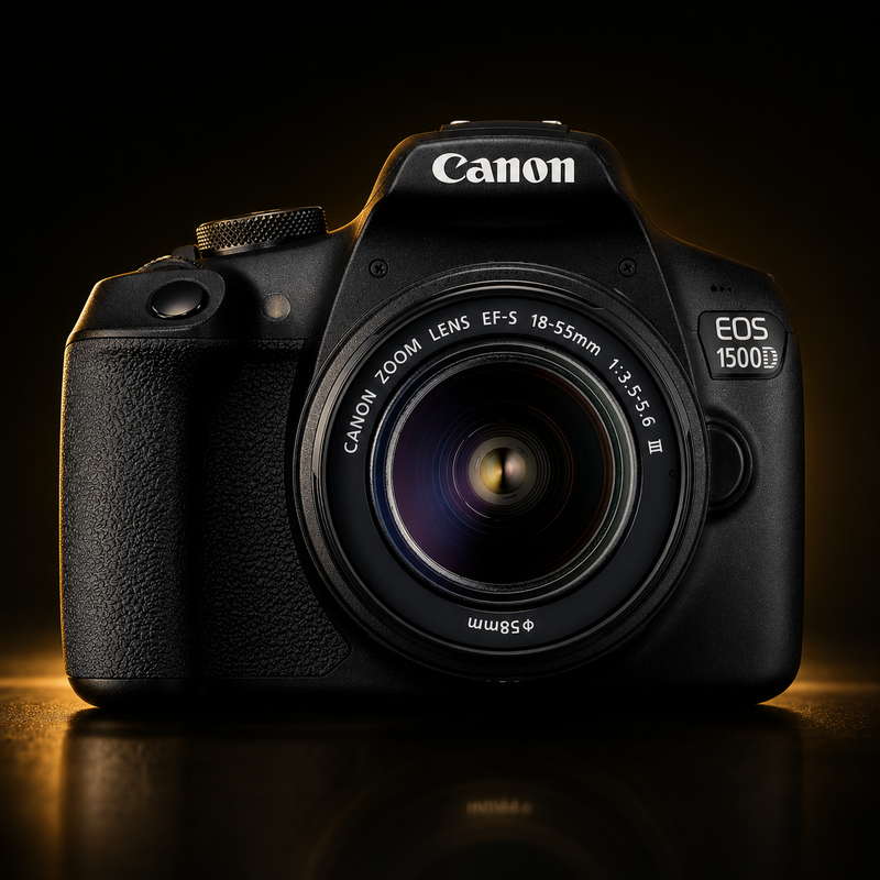 Canon EOS 1500D DSLR Camera with EF-S 18-55mm Lens