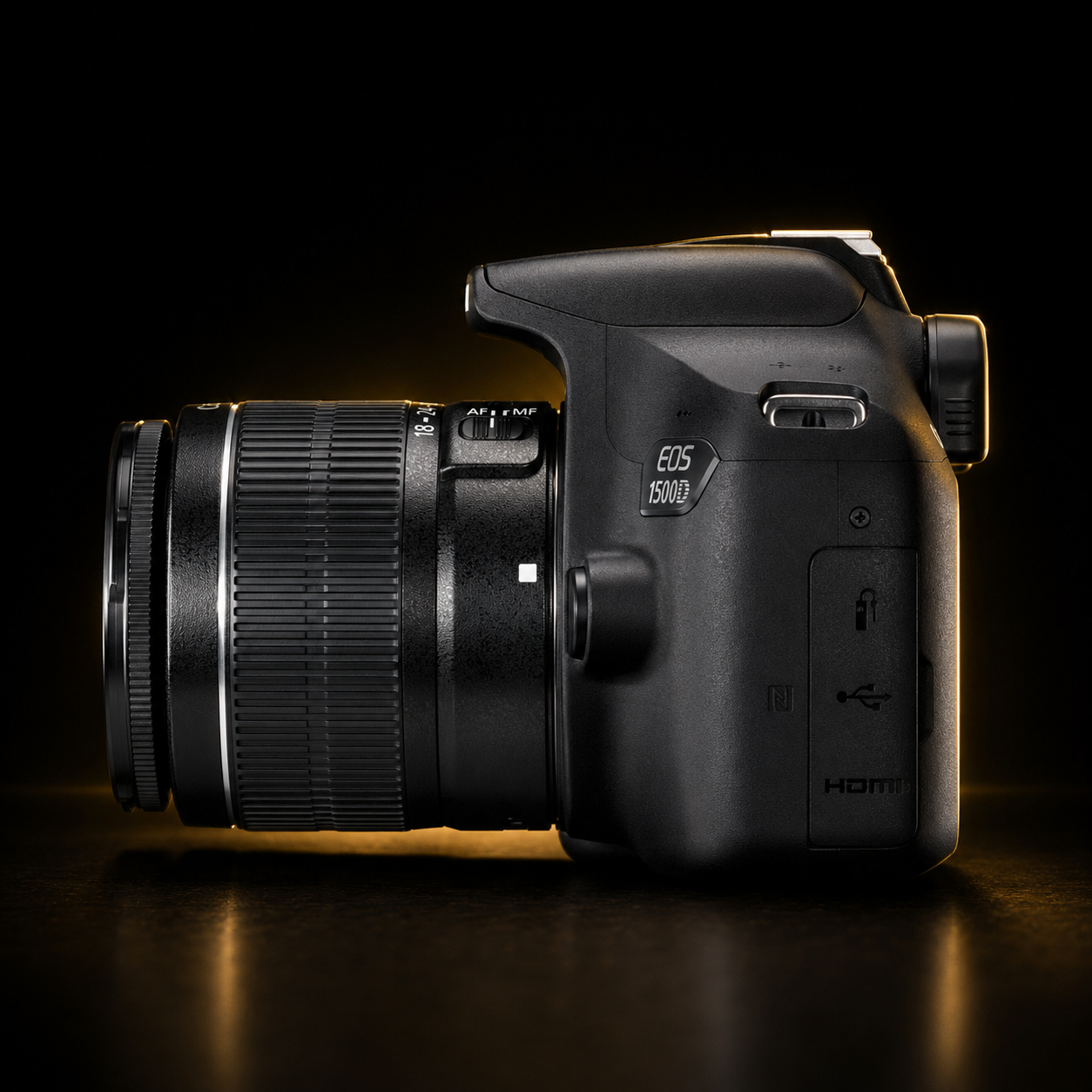Canon EOS 1500D DSLR Camera with EF-S 18-55mm Lens