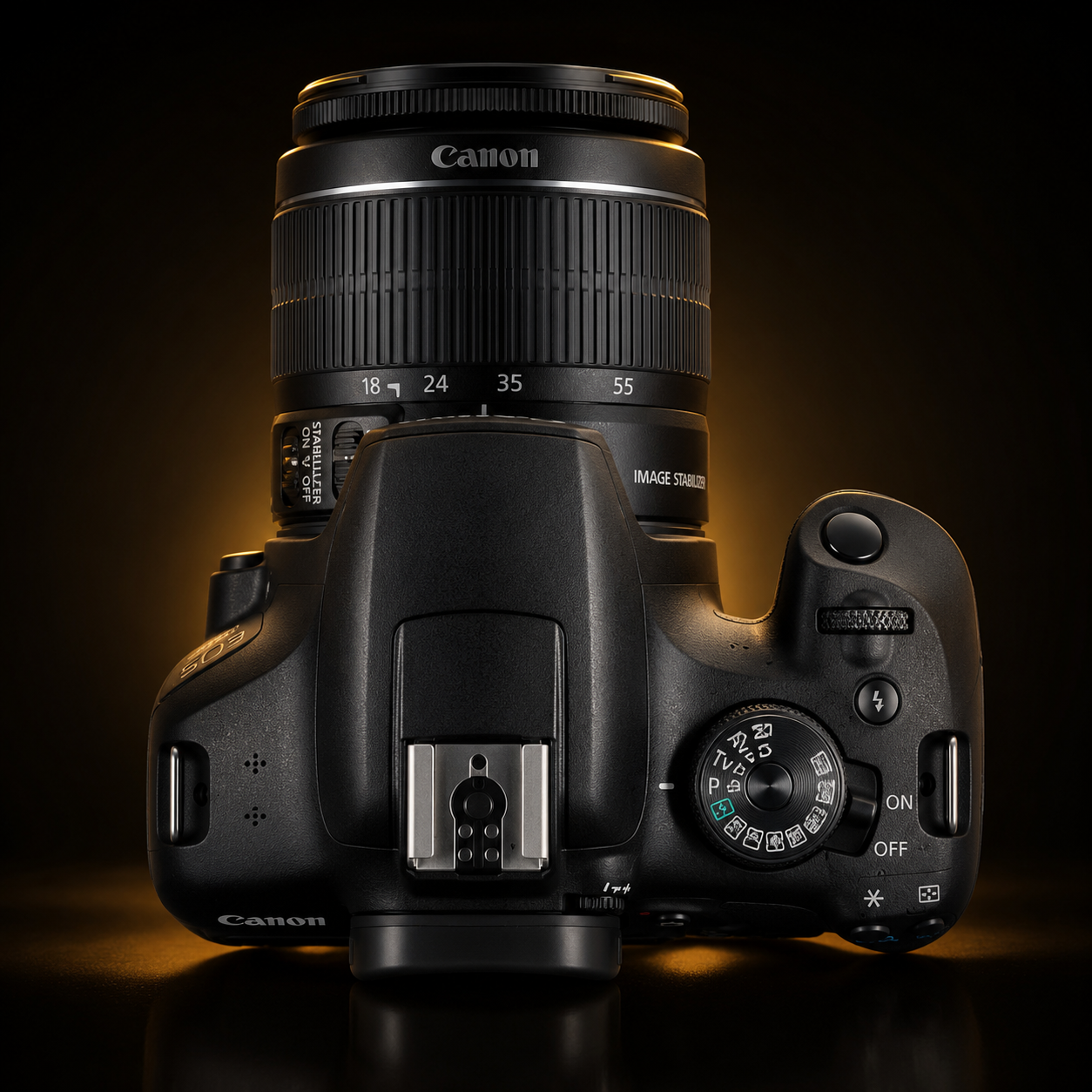 Canon EOS 1500D DSLR Camera with EF-S 18-55mm Lens