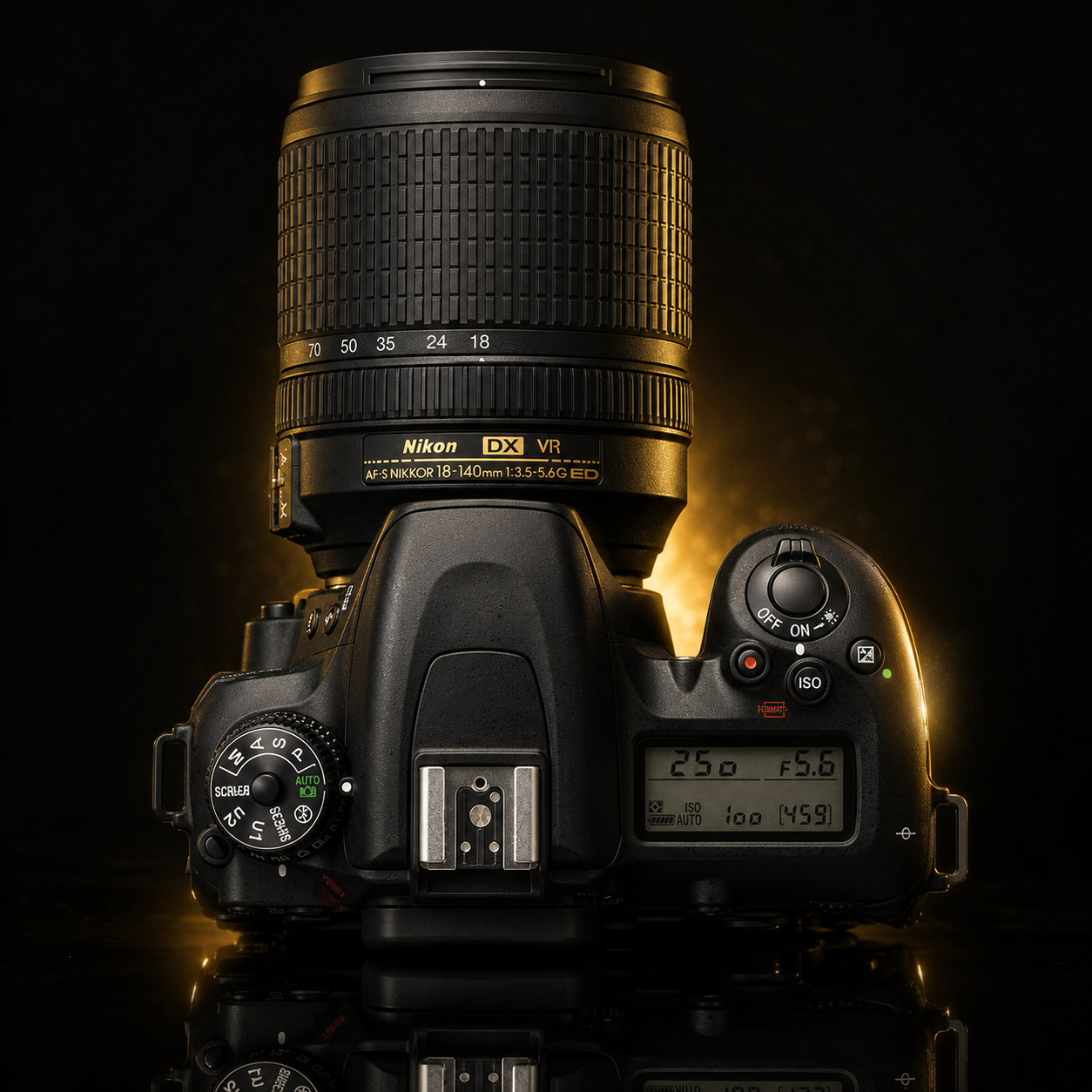 Nikon D7500 DSLR Camera with 18-140mm VR Lens