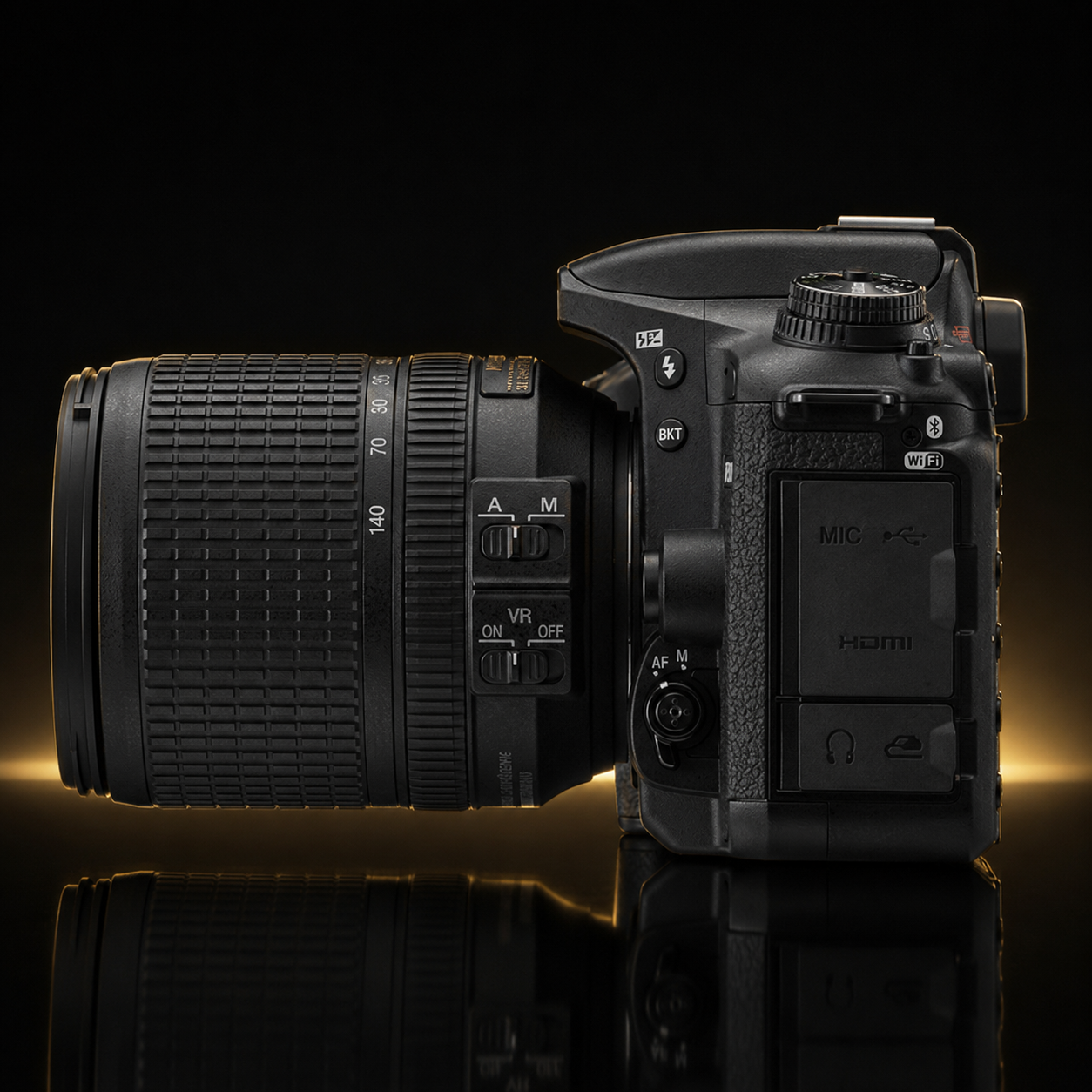 Nikon D7500 DSLR Camera with 18-140mm VR Lens