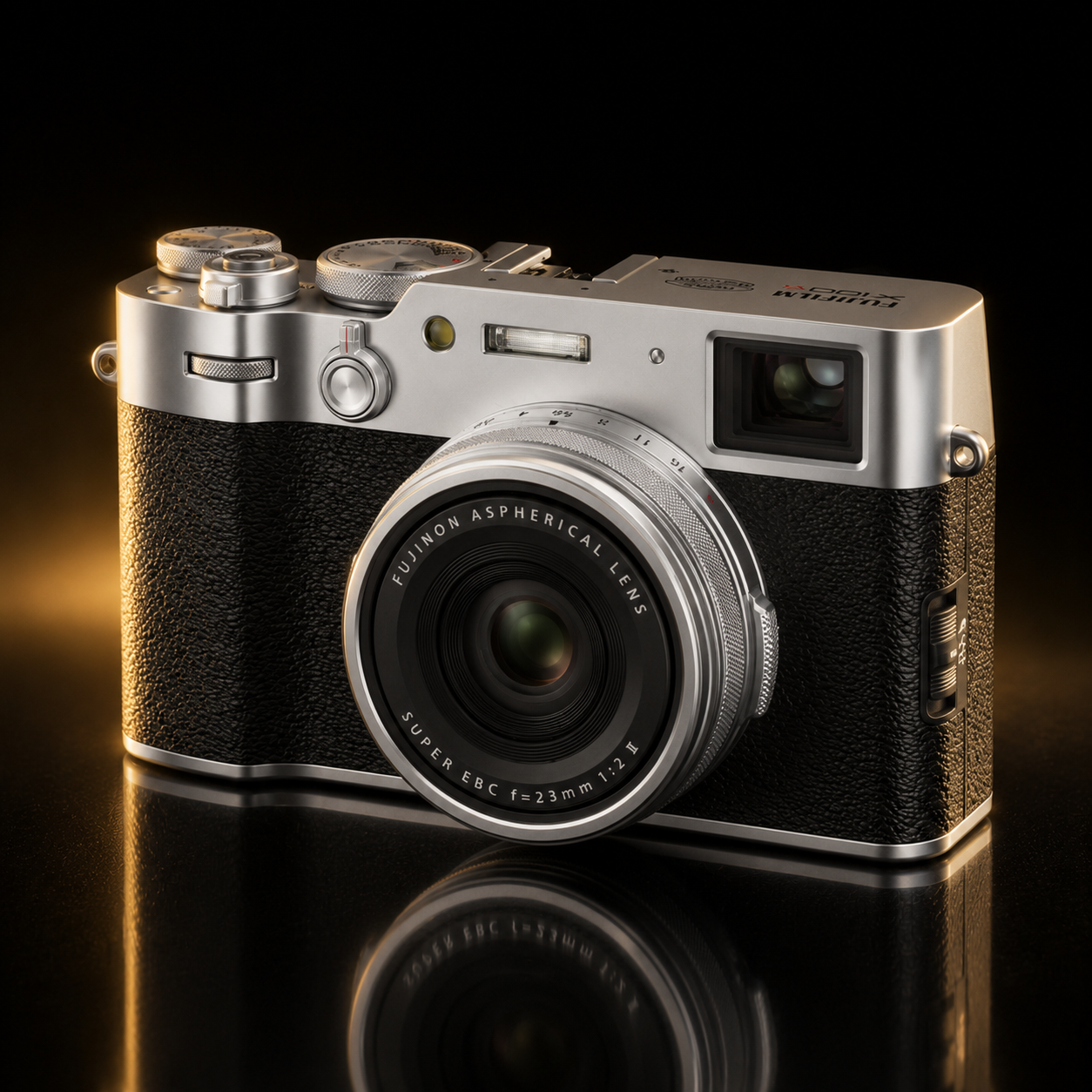 FujiFilm X100VI Silver Digital Compact Camera