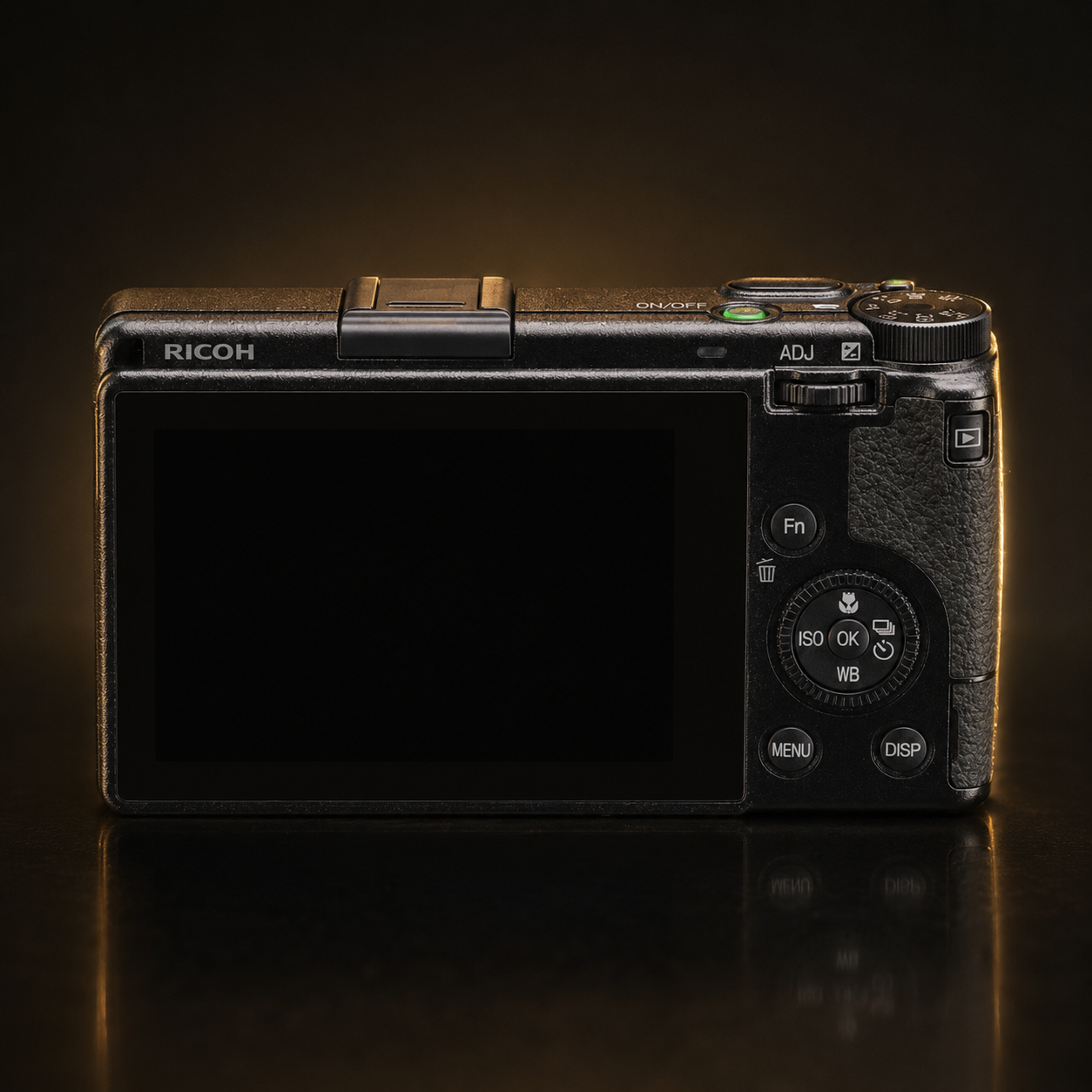 Ricoh GR IIIx Compact Camera – Black