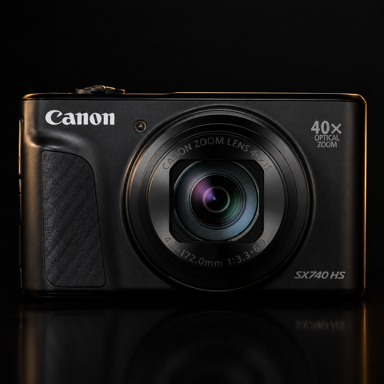 Canon PowerShot SX740 HS Compact Camera – Black
