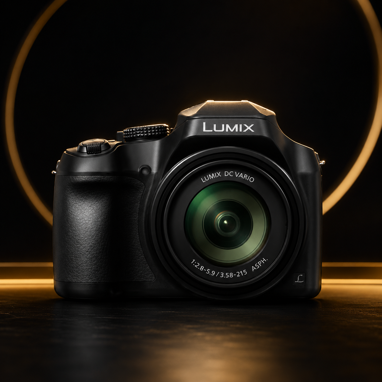 Panasonic Lumix FZ80D Bridge Camera – Black