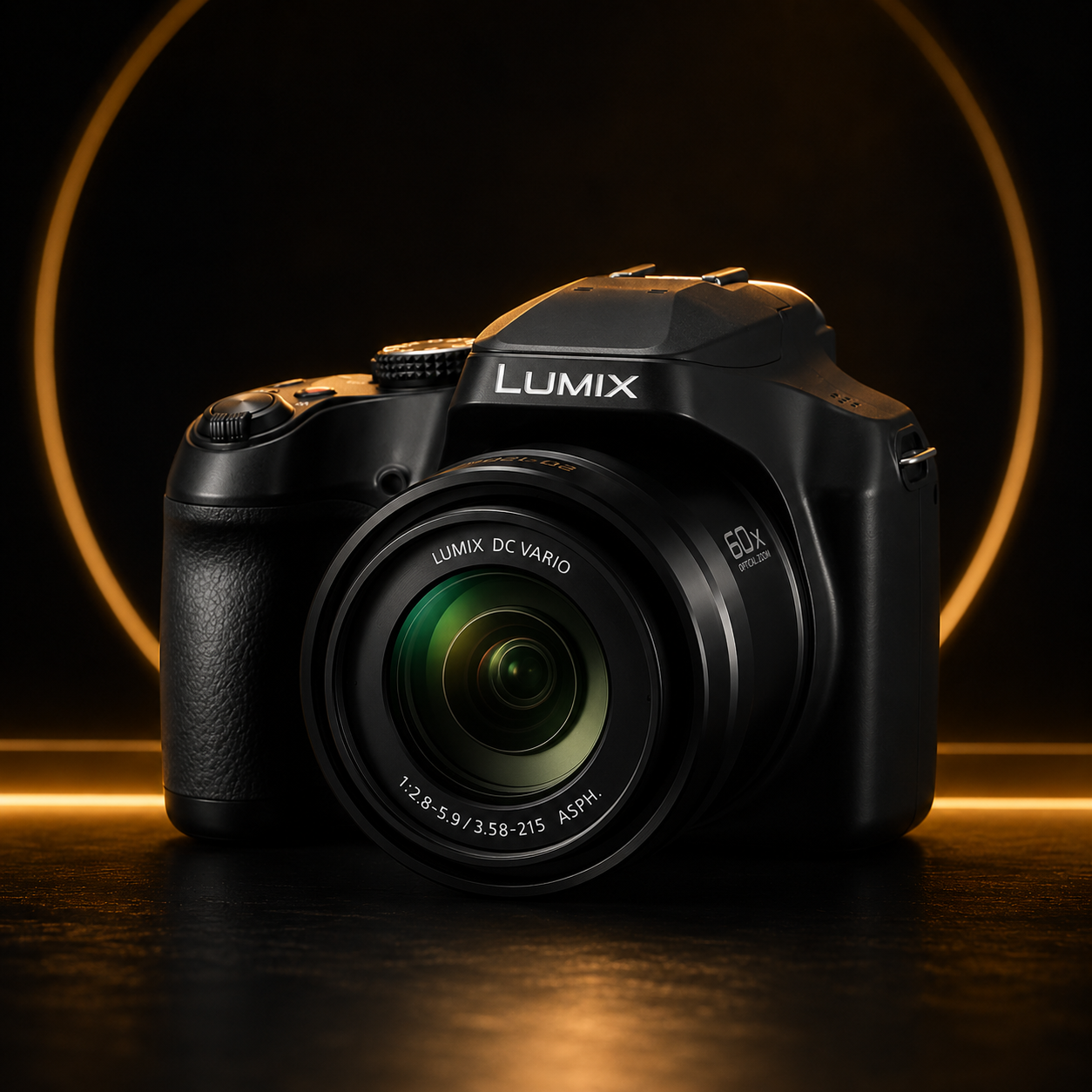 Panasonic Lumix FZ80D Bridge Camera – Black