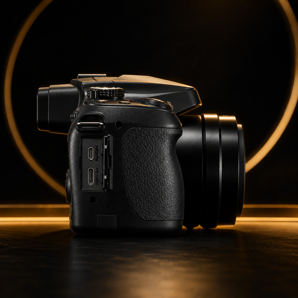 Panasonic Lumix FZ80D Bridge Camera – Black