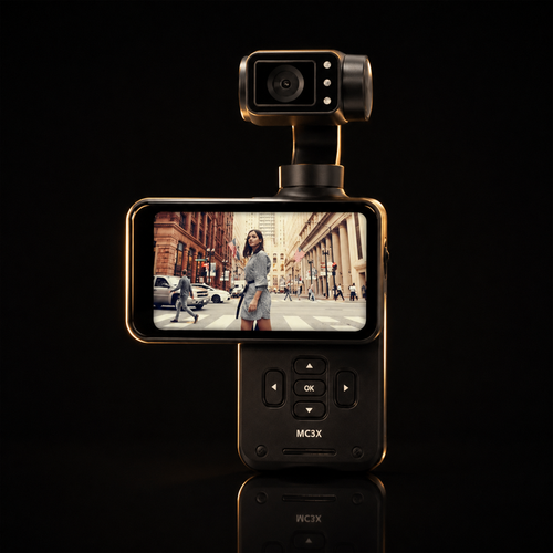 AgfaPhoto Realimove MC3X 4K Mini Gimbal Camera