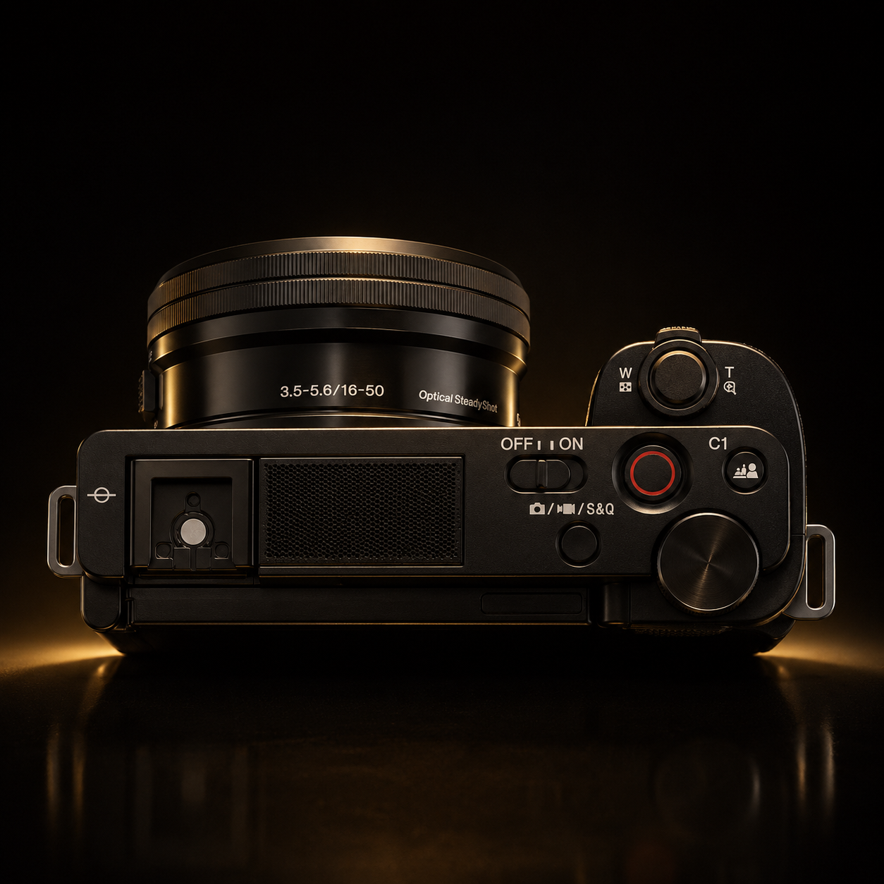 Sony Alpha ZV-E10 Mirrorless Vlog Camera Kit with E PZ 16-50mm f/3.5-5.6 OSS Lens – Black