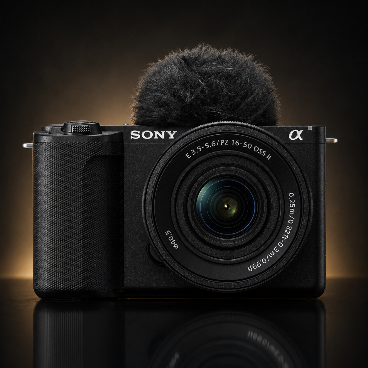 Sony ZV-E10 II Mirrorless Vlog Camera Kit with E PZ 16-50mm f/3.5-5.6 OSS II Lens – Black