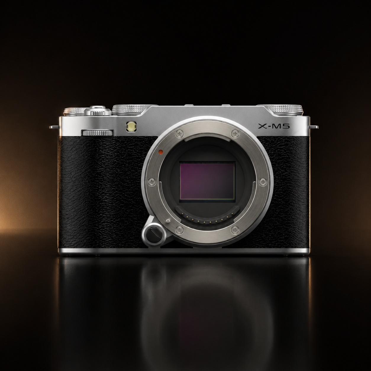 Fujifilm X-M5 Mirrorless Camera Body Only – Silver